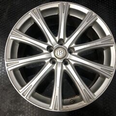 BRANDLELINE ブランドルライン 社外ホイール 18インチ 4本 7.5J5HPCD100+45 フォレスター XV プリウス等　(VHG394)