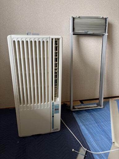窓用エアコン リモコン付き