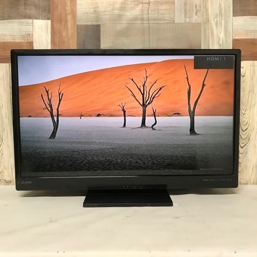 即日受渡❣️三菱3年前購入32型液晶TV デカ文字機能搭載14500円