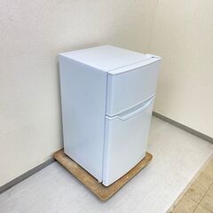 【極スリム😁】冷蔵庫YAMAZEN 86L 2023年製 YFR-D91(W)　洗濯機Haier 3.3kg 2022年製 JW-C33A EF26185 EV24354