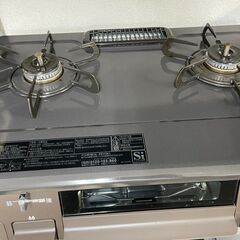 ガスコンロ No.11215 パロマ 2023年製 都市ガス IC-S806BM-2R