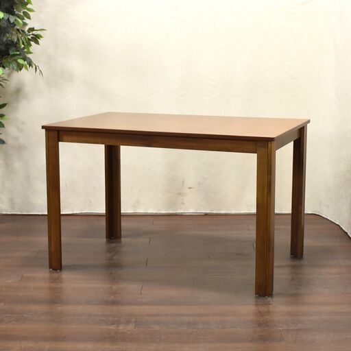【4/29取引終了】≪zyt1425ジ≫ ダイニングテーブル 幅120cm 奥行75cm 1人暮らし/コンパクト PCデスク/ワークテーブル/作業台 60303-03