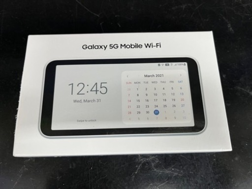極美品　GALAXY 5G Mobile  Wi-Fi SCR01
