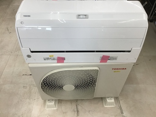 【基本取り付け工事費込価格】東芝 2.8kWルームエアコン 2023年製 RAS-J281E1R