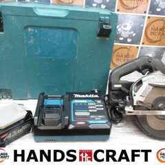 makita マキタ HS001G マルノコ 40V バッテリー×1 充電器 ケース付 中古品 【ハンズクラフト宜野湾店】
