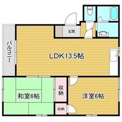 ✨🏥レスキュー賃貸🏥✨『2LDK』北九州市小倉南区志井✨敷金礼金...