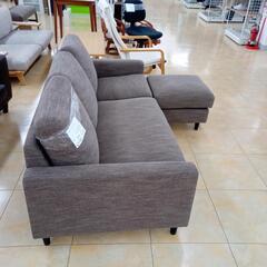 ☆ジモティ割あり☆ 3人掛けソファ グレー H75×D85×W185 クリーニング