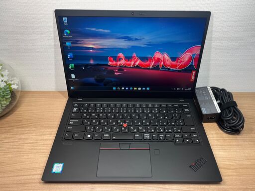 美品・お買い得〉03193 稼働時間が少ない　高性能　Thinkpad X1 Carbon Gen7 i5 8265U 8GB 256GB　Win11　office2021