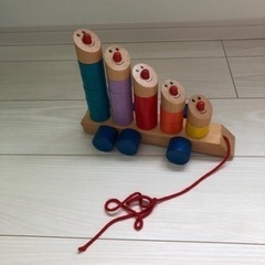 プルトーイ Haba/ハバ社 引いて遊ぶ木のおもちゃ　知育玩具
