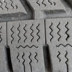 商談中　キャラバンNV350装着　デイトナブラックホイール　スタッドレスセット　車のパーツ 外装、車外用品