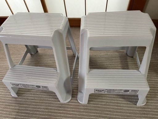 軽量ステップ　踏み台　耐荷重：約100Kg　まとめて2台　ほとんど未使用