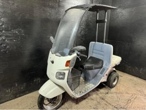 ★支払総額3.8万円★走行テスト済み！関東圏内即日配送可能！ ホンダ ジャイロキャノピー TA02 人気のジャイロ！2スト！オイル交換必要なし！加速良好♪ カスタムベースに♪