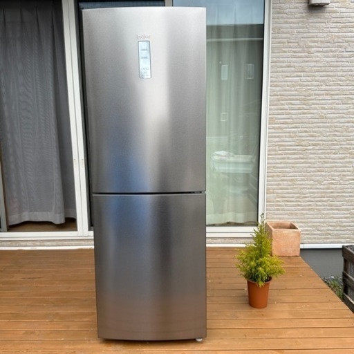 【美品2022年製】ハイアールノンフロン冷凍冷蔵庫JR-27B 270L 他店相場49,000円前後！