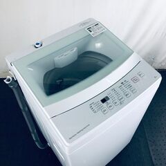 【ネット決済・配送可】ID:sg217563 ニトリ 洗濯機 一...