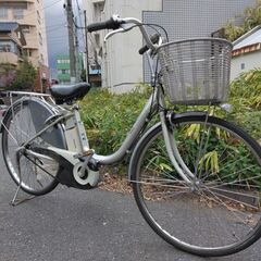 ブリジストン　２６インチの電動自転車です。内装３段ギア付です。