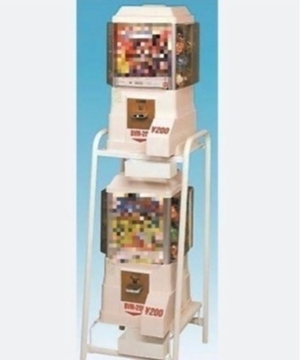 バンダイ BVM-201ガシャポン ガチャガチャ 機械 本体 200円ガシャポン