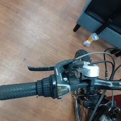 リサイクルショップどりーむ天保山店　No1111　自転車　マウンテンバイク　黒　１８(３×６)段階ギア付き