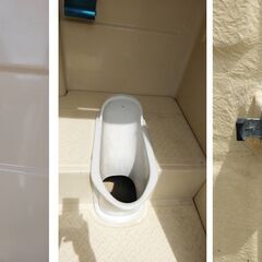 仮設トイレ　簡易トイレ　中古品　引き取り限定　岐阜陸運局すぐ近く　和式トイレ 工事現場 事務所 イベント 建築 建設現場 道路工事 駐車場　汲み取り式