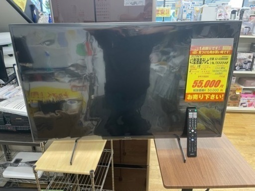 SONY製★Android TV★43型4K液晶テレビ★6ヶ月間保証付き