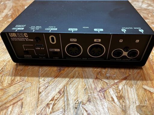 訳ありジャンク品】ヤマハ UR22C USBオーディオインターフェース｜快適