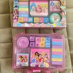 プリンセス ディズニー プリキュア スタンプセット