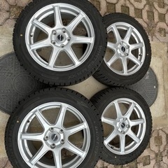 美品　スタッドレスタイヤ4本セット　195/60r17