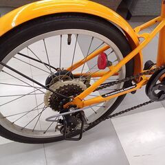 ☆ジモティ割あり☆ 自転車 20インチ 黄色 クリーニング済み TC152