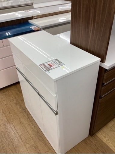 KD-22【新入荷　リサイクル品】ニトリ　ダストBOX付き　キッチンカウンター　白