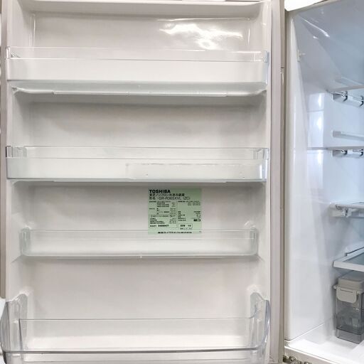 24Y227 ジE TOSHIBA 東芝 冷凍冷蔵庫 GR-R36SXVL 左開き 2019年製 363L