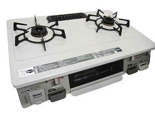 Rinnai リンナイ ガステーブル ガスコンロ RT64JHS-L 2019年製 LPガス用 水なし片面焼きグリル/動作確認済/左強火力