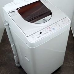 (送料無料) 洗濯・乾燥機 洗5.5kg 乾3kg 美品 SHA...
