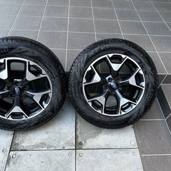 17インチ　SUBARU 純正ホイール　Pirelli スタッド...