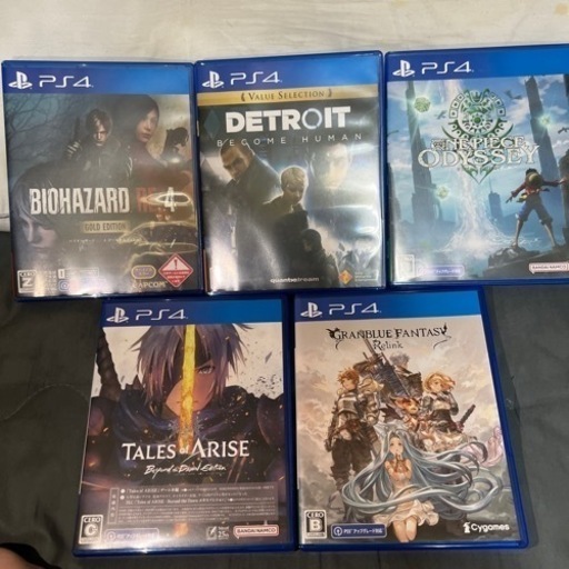 PS4！ソフト5本セット！