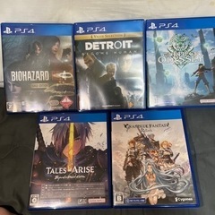 PS4！ソフト5本セット！