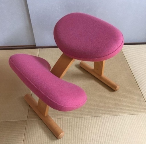 【交渉中】バランスイージーチェア　リボ社　ノルウェー　家具 椅子 学習椅子