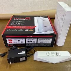 【極美品】ELECOM Wi-Fi ゲーミングルーター WRC-...