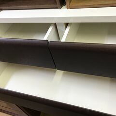 FU797】☆ マルミツ 6段ハイチェスト ダークブラウン FASETTTO-100HG 