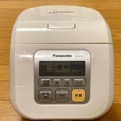 【お届け可】Panasonic 3合炊飯器