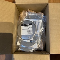 Panasonic フロアプレートシルバー丸型 DUK7024 27個