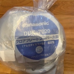 Panasonic フロアプレート固定型シルバー丸型  DUK7...