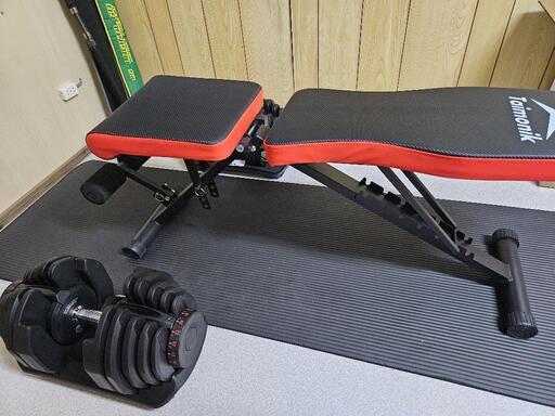 (取引終了)可変式ダンベル片方４０kg×２