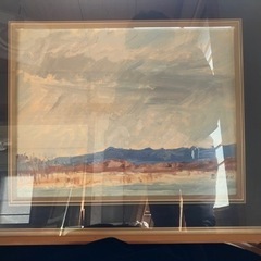 風景画　油絵　山田忍