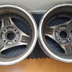 【 取りに来る人限定 】ジャンク品！絶版希少!! YOKOHAMA ADVAN ONI 7.5J+2×２本