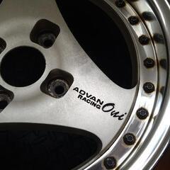 【 取りに来る人限定 】ジャンク品！絶版希少!! YOKOHAMA ADVAN ONI 7.5J+2×２本