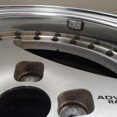 【 取りに来る人限定 】ジャンク品！絶版希少!! YOKOHAMA ADVAN ONI 7.5J+2×２本