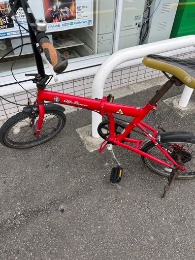 アルファロメオ　折りたたみ自転車