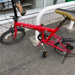 アルファロメオ　折りたたみ自転車