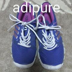  adidas adipureスニーカー