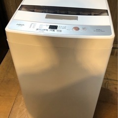 ⭐︎ 中古品 AQUA　全自動電気洗濯機 AQW-H54 52×...