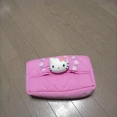 ★お値下げ美品★キティちゃんティッシュケース